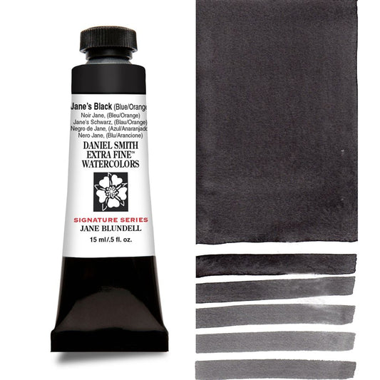 Black (Blue/Orange) serie 2 Watercolor 15 ml. Daniel Smith
