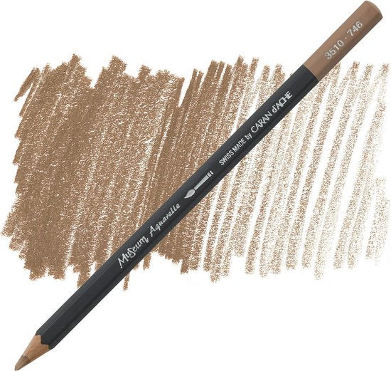 Dark Flesh 50% 746 museum aquarel Caran D'Ache