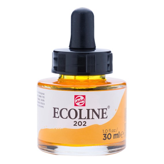 Talens ecoline inkt 30ml - 202 Donkergeel