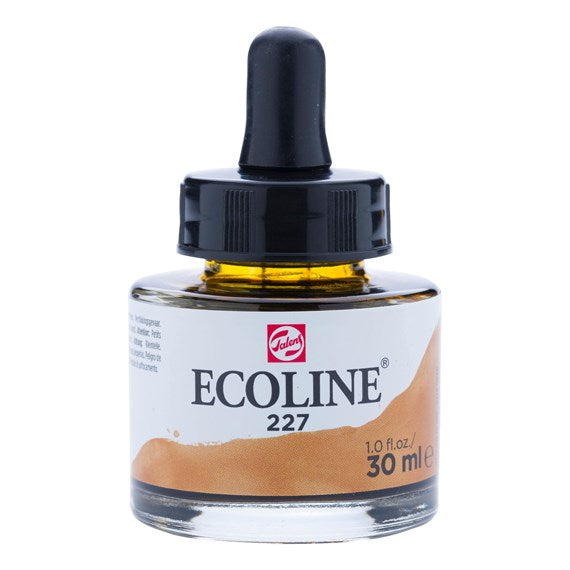 Talens ecoline inkt 30ml - 227 Gele Oker