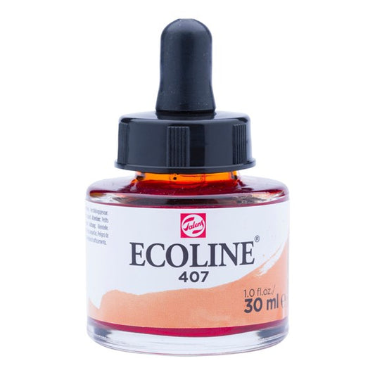 Talens ecoline inkt 30ml - 407 Donkere Oker