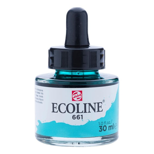 Talens ecoline inkt 30ml - 661 Turkooisgroen