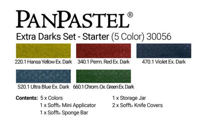 Extra Darks Set PanPastel (5)