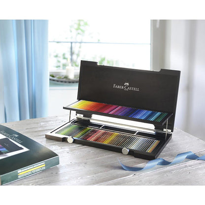 Faber Castell 120 Kleurpotloden Polychromos houten kist