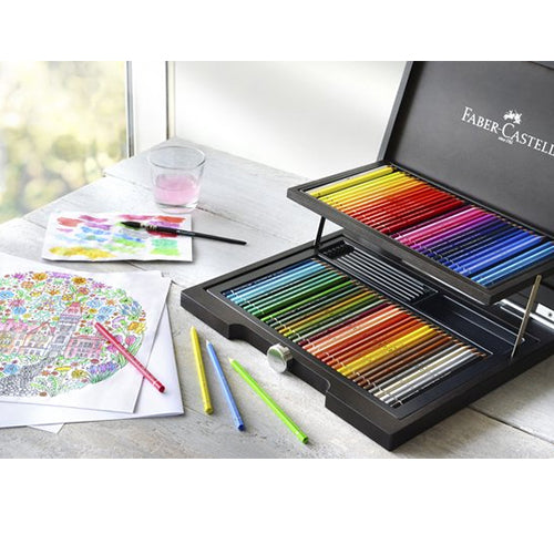 Faber Castell 72 Kleurpotloden Polychromos houten kist