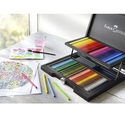 Faber Castell 72 Kleurpotloden Polychromos houten kist