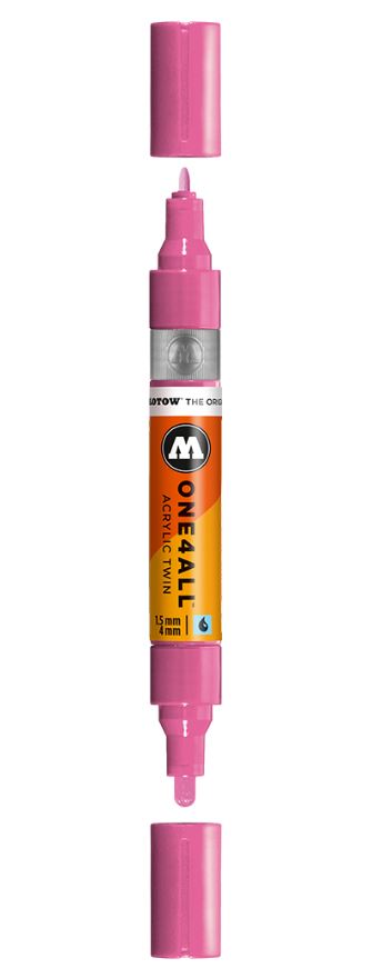 Fuchsia Pink Twin Marker One4All Molotow