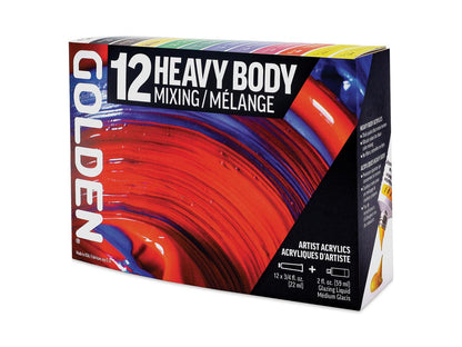 Heavy body mixing set van 12 tubes 22ml