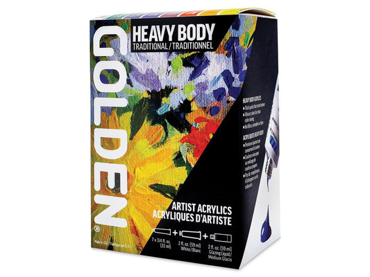 Heavy body traditional set 7x 22ml 1x wit 59ml en Liquid