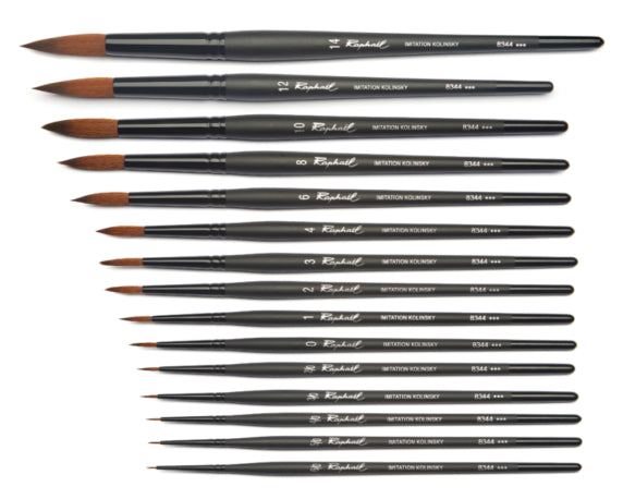 Raphael Stradivarius penseel aquarelverf 8344.0 imitatie kolinsky
