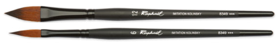 Raphael Stradivarius penseel aquarelverf 8349.6 imitatie kolinsky