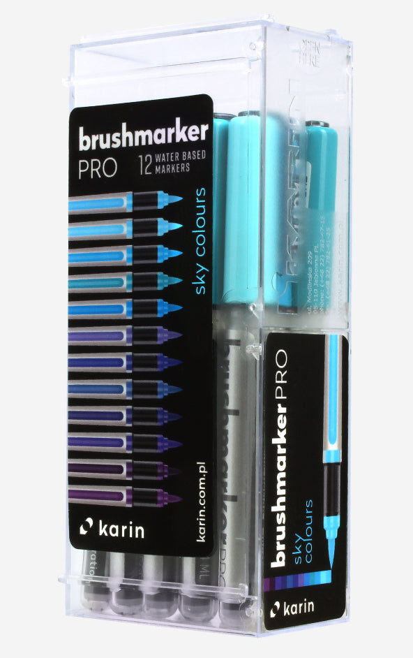 Brushmarker PRO 12 "Sky colours" set Karin