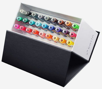 Brushmarker PRO Set Mini Box 26 colours + blender Karin