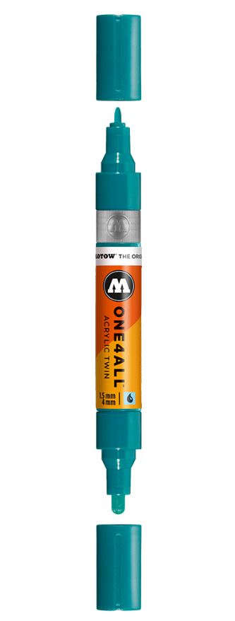 Lagoon Blue Twin Marker One4All Molotow
