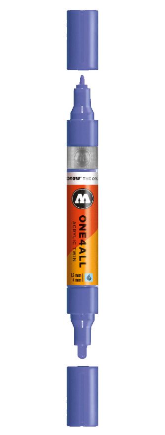 Lavender Twin Marker One4All Molotow