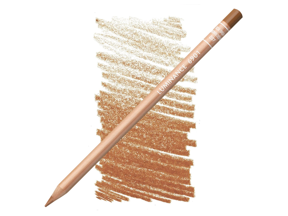 Luminance BROWN OCHRE 037 Kleurpotlood Caran d'ache