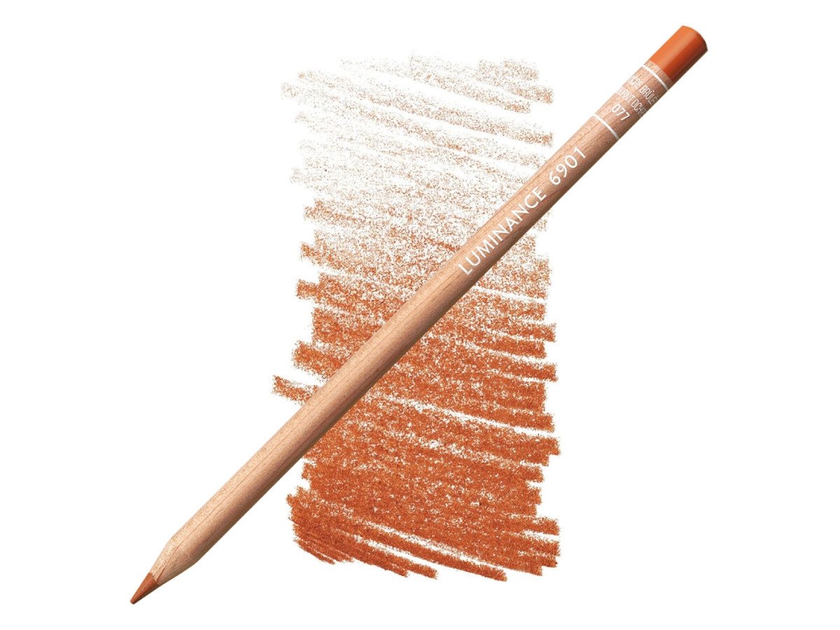 Luminance  BURNT OCHRE  077 Kleurpotlood Caran d'ache