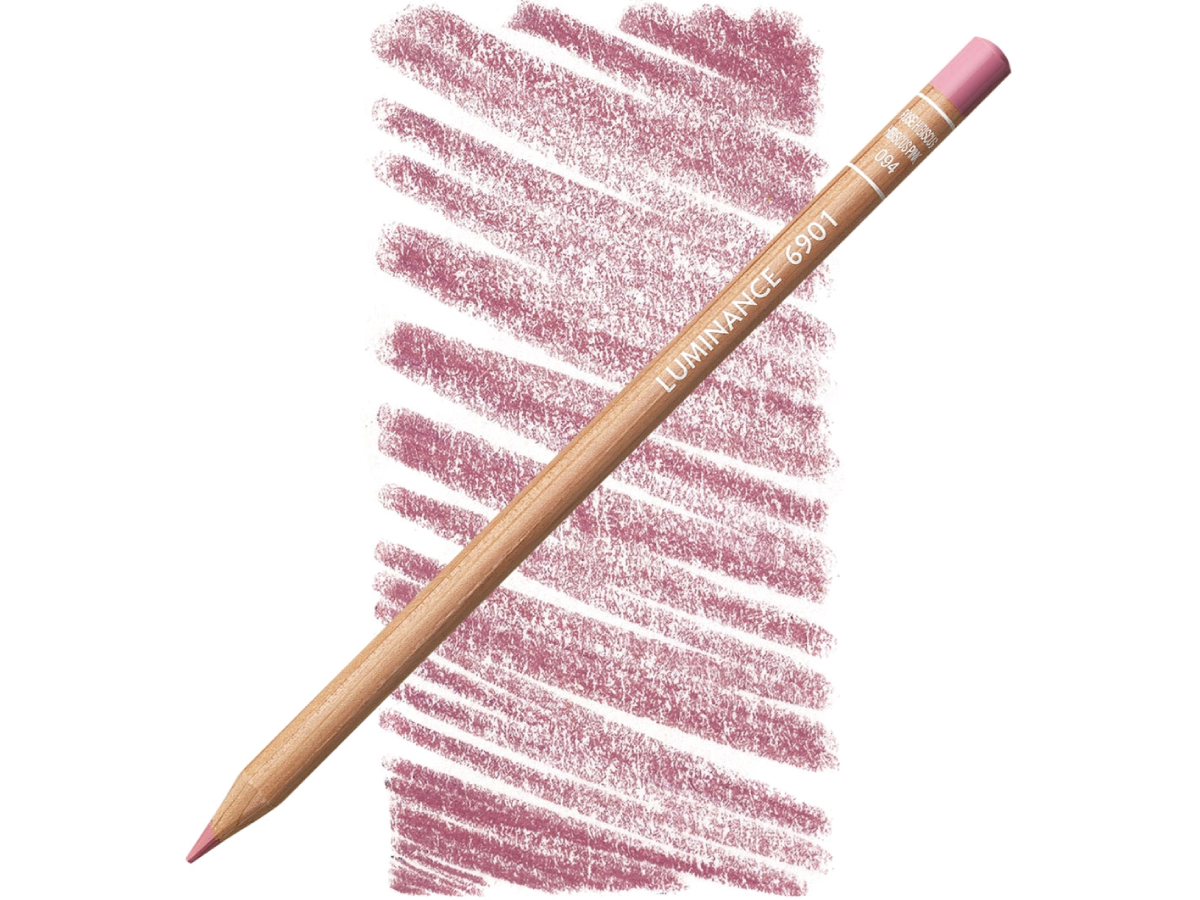 Luminance Hibiscus Pink 094 Kleurpotlood Caran d'ache