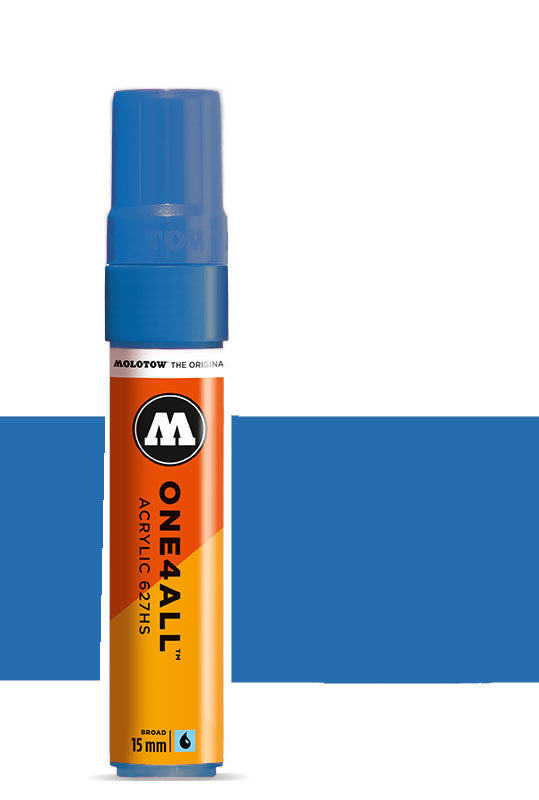 627HS 15mm TRUE BLUE Molotow One4All Acryl Marker