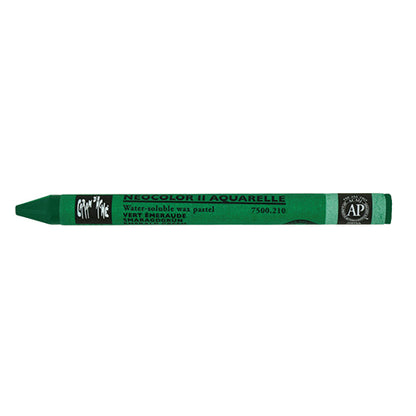 Neocolor II EMERALD GREEN  210 Caran d'ache