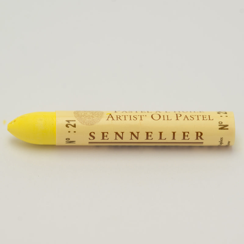 Napelsgeel 21 oliepastel Sennelier 5ml