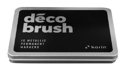 DecoBrush Metallic 10 colours set Karin