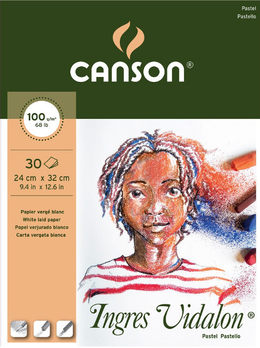 Pastelmat (Wit) 100gr 24x32 Canson Pastelpapier