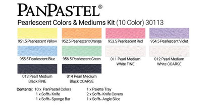 Pearl & Medium Starter Kit PanPastel (10)