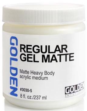 Golden Regular Gel Matte 237 ml