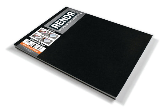 Afscheur tekenblok - 27,9 x 35,6 cm  Drawingpad Rendr