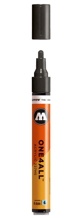 SIGNAL BLACK 227HS 4mm Molotow One4All Acryl Marker