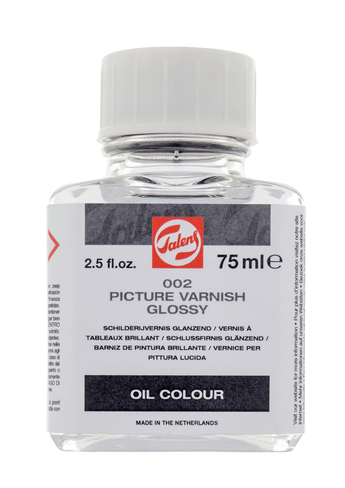 Schilderij vernis Olieverf Glanzend  75ml Talens