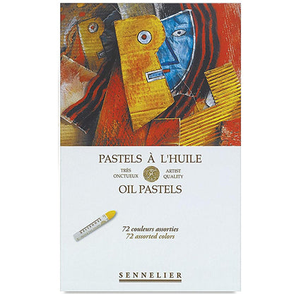 Set 72 "Universele"   kartonnen doos Oliepastels Sennelier