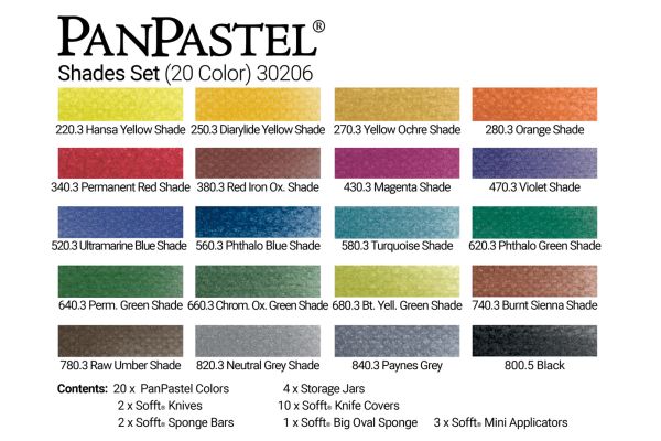 Shades Set PanPastel (20)