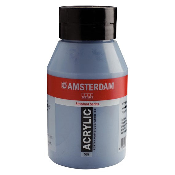 562 Grijsblauw 1 liter Acryl 1000ml  pot Amsterdam