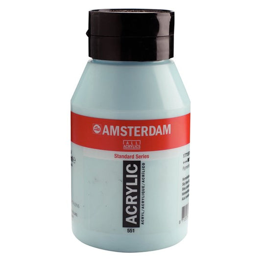 551 Hemelsblauw Licht 1 liter Acryl 1000ml  pot Amsterdam