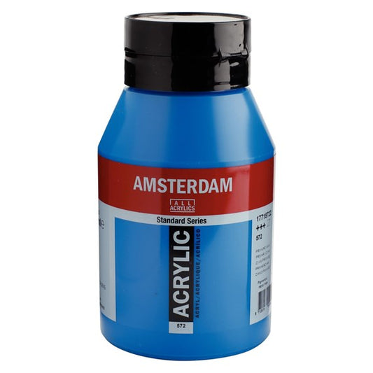 572 Primaircyaan 1 liter Acryl 1000ml  pot Amsterdam