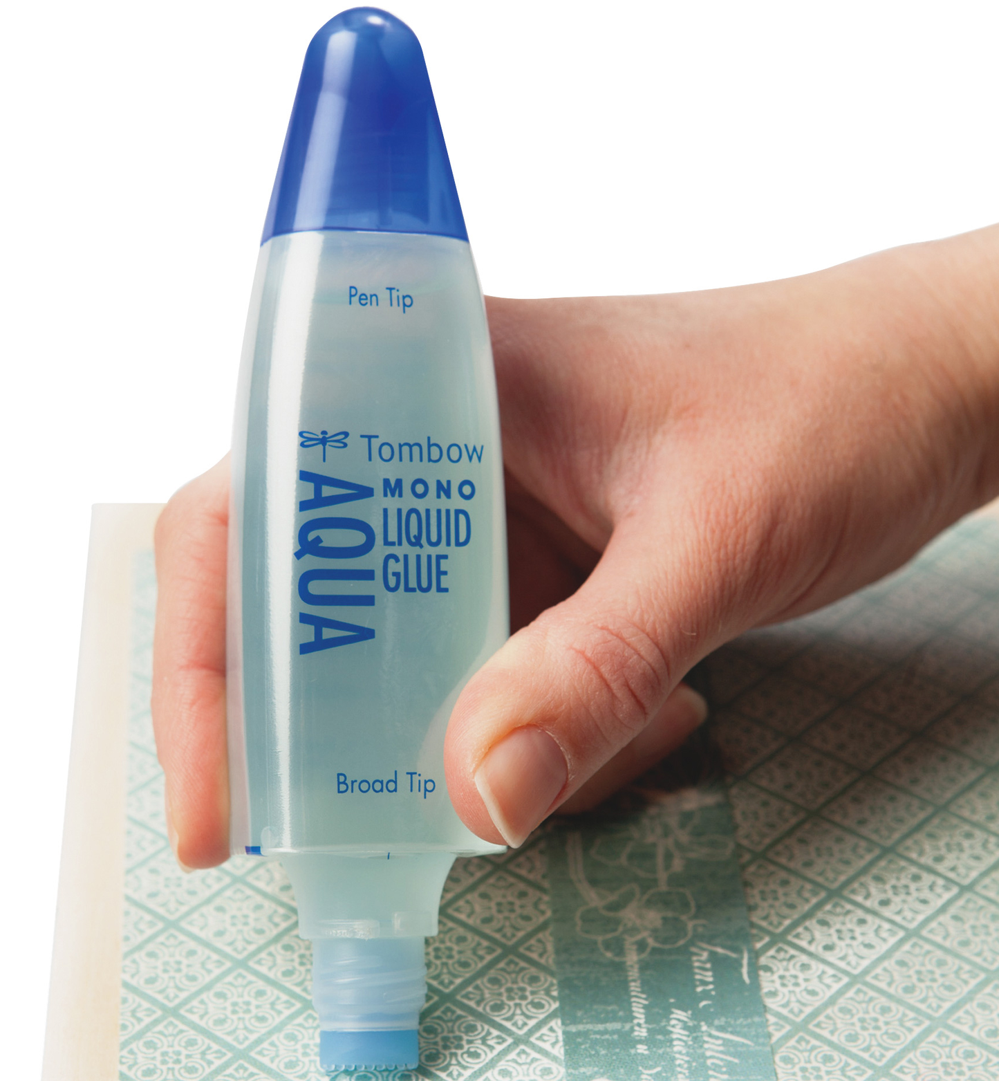 Tombow Mono vloeibare lijm Aqua met Precisiepunt