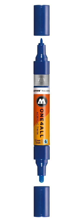 True Blue Twin Marker One4All Molotow