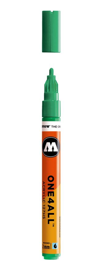 TURQUOISE GREEN 127HS 2mm Acrylmarker Molotow One4All