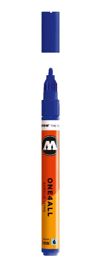 ULTRAMARINE 127HS 2mm Acrylmarker Molotow One4All