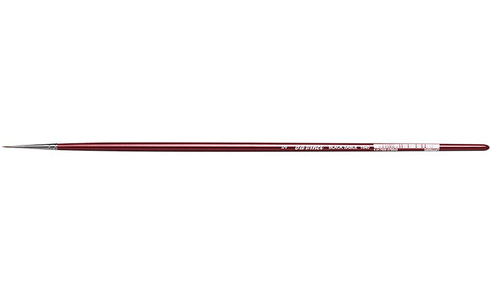 Davinci penseel Olie 1640.3/0 Black Sable Rond