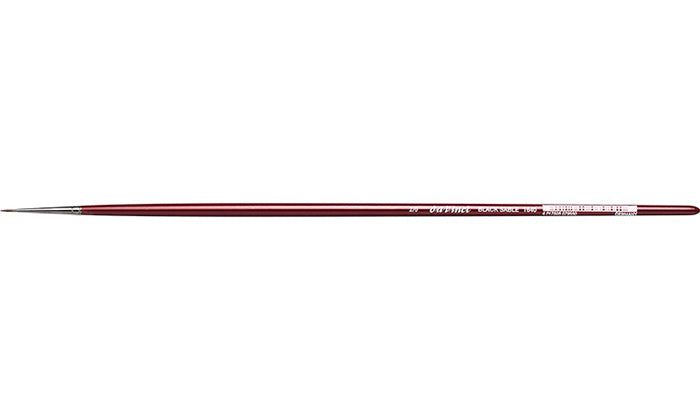 Davinci penseel Olie 1640.2/0 Black Sable Rond