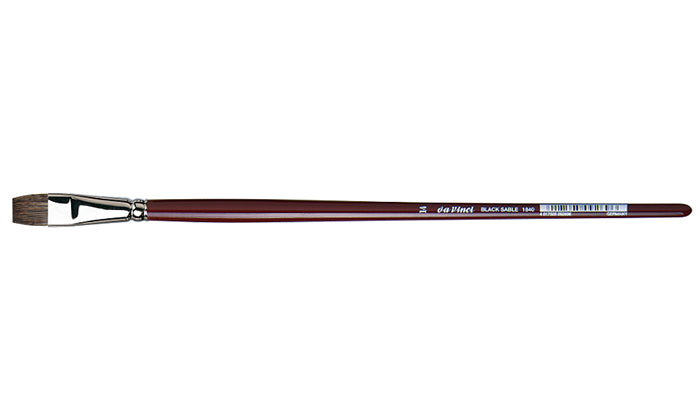 Davinci penseel Olie 1840.14 Black Sable Plat
