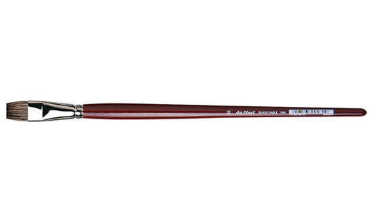 Davinci penseel Olie 1840.18 Black Sable Plat