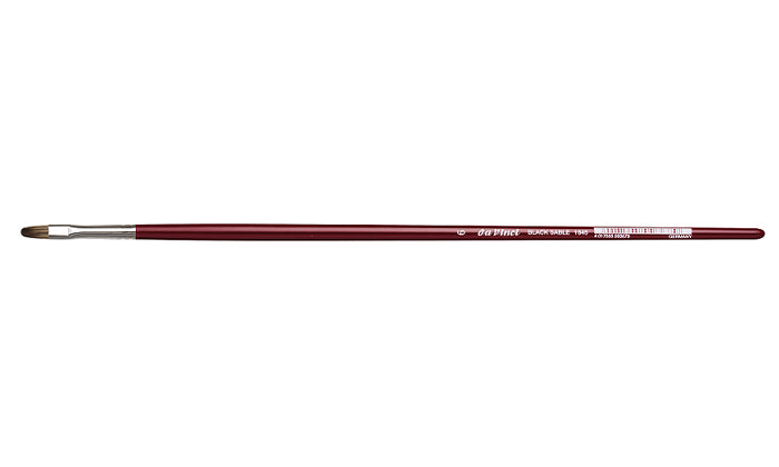 Davinci penseel Olie 1845.6 Black Sable Kattentong