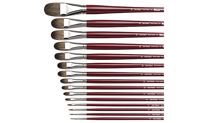 Davinci penseel Olie 1845.16 Black Sable Kattentong