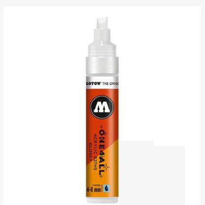 GLOSSY  White 327HS 4-8mm Molotow One4All Acryl Marker