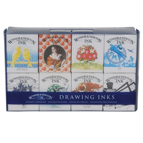 Winsor & Newton drawing Inks Introductory set Henry