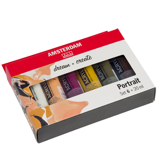 Amsterdam Acrylverf Set Portrait 6x20 ml